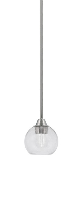 Toltec Lighting - 3401-BN-4100 - One Light Mini Pendant - Paramount - Brushed Nickel