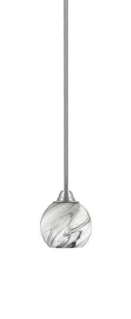 Toltec Lighting - 3401-BN-4109 - One Light Mini Pendant - Paramount - Brushed Nickel