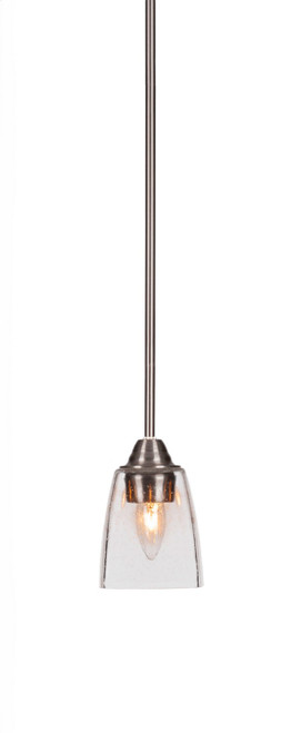 Toltec Lighting - 3401-BN-461 - One Light Mini Pendant - Paramount - Brushed Nickel
