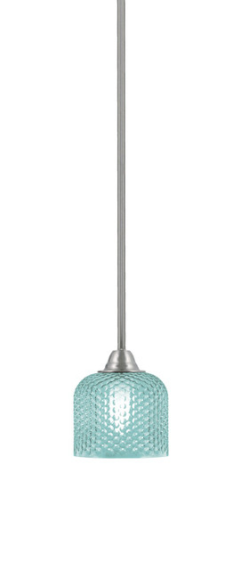 Toltec Lighting - 3401-BN-4615 - One Light Mini Pendant - Paramount - Brushed Nickel