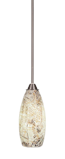 Toltec Lighting - 3401-BN-5064 - One Light Mini Pendant - Paramount - Brushed Nickel