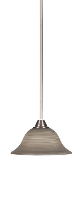 Toltec Lighting - 3401-BN-603 - One Light Mini Pendant - Paramount - Brushed Nickel