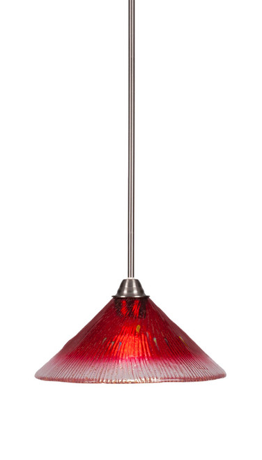 Toltec Lighting - 3401-BN-706 - One Light Pendant - Paramount - Brushed Nickel