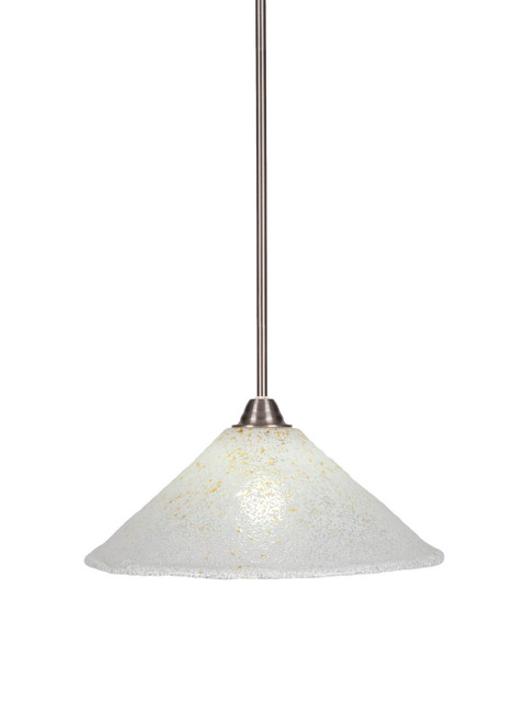 Toltec Lighting - 3401-BN-714 - One Light Pendant - Paramount - Brushed Nickel