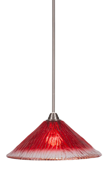 Toltec Lighting - 3401-BN-716 - One Light Pendant - Paramount - Brushed Nickel