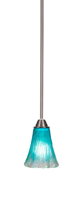 Toltec Lighting - 3401-BN-725 - One Light Mini Pendant - Paramount - Brushed Nickel