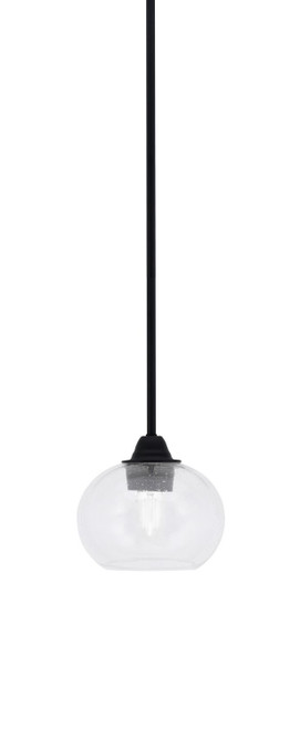 Toltec Lighting - 3401-MB-202 - One Light Mini Pendant - Paramount - Matte Black