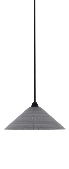 Toltec Lighting - 3401-MB-4012 - One Light Mini Pendant - Paramount - Matte Black