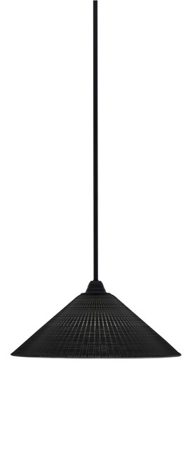 Toltec Lighting - 3401-MB-4019 - One Light Mini Pendant - Paramount - Matte Black