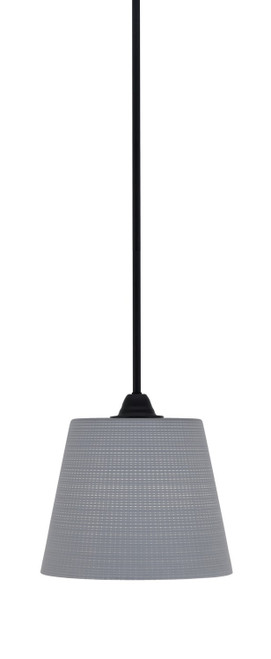 Toltec Lighting - 3401-MB-4082 - One Light Mini Pendant - Paramount - Matte Black