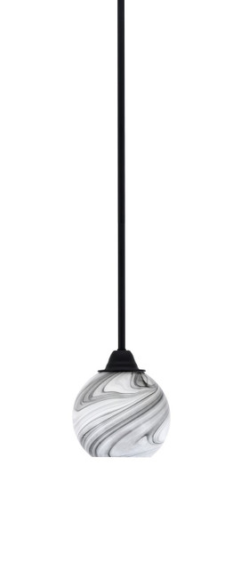 Toltec Lighting - 3401-MB-4109 - One Light Mini Pendant - Paramount - Matte Black