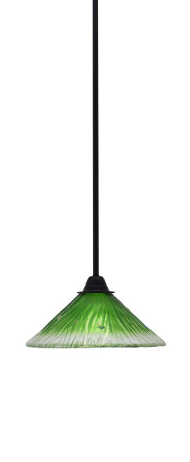 Toltec Lighting - 3401-MB-437 - One Light Mini Pendant - Paramount - Matte Black