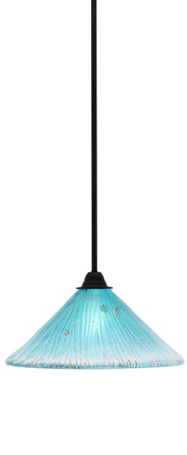 Toltec Lighting - 3401-MB-448 - One Light Mini Pendant - Paramount - Matte Black