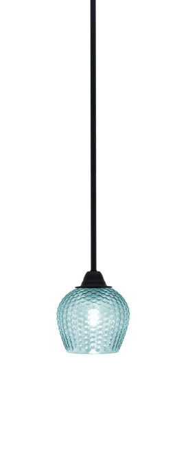Toltec Lighting - 3401-MB-4605 - One Light Mini Pendant - Paramount - Matte Black