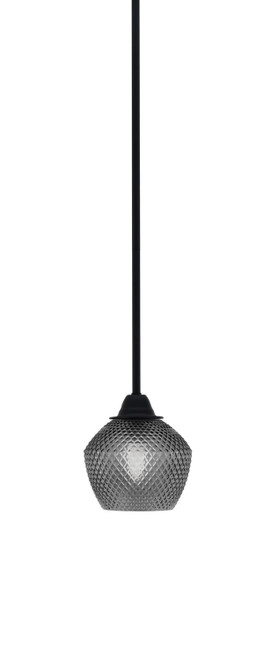 Toltec Lighting - 3401-MB-4622 - One Light Mini Pendant - Paramount - Matte Black