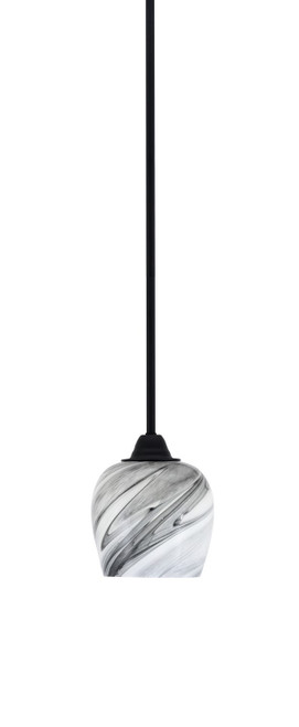 Toltec Lighting - 3401-MB-4819 - One Light Mini Pendant - Paramount - Matte Black