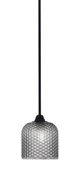 Toltec Lighting - 3401-MB-4912 - One Light Mini Pendant - Paramount - Matte Black