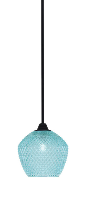 Toltec Lighting - 3401-MB-4925 - One Light Mini Pendant - Paramount - Matte Black