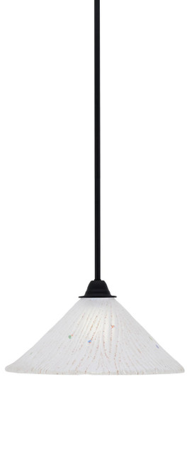 Toltec Lighting - 3401-MB-701 - One Light Mini Pendant - Paramount - Matte Black
