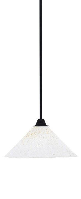 Toltec Lighting - 3401-MB-702 - One Light Mini Pendant - Paramount - Matte Black