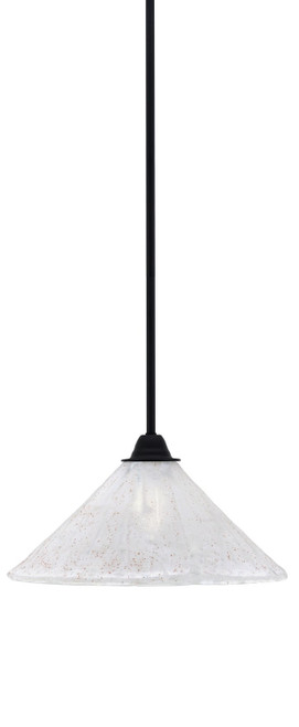 Toltec Lighting - 3401-MB-709 - One Light Mini Pendant - Paramount - Matte Black
