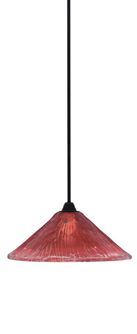 Toltec Lighting - 3401-MB-716 - One Light Mini Pendant - Paramount - Matte Black