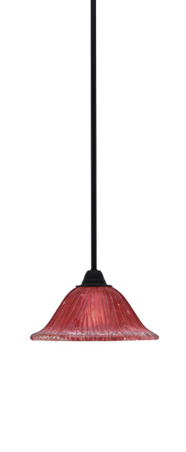 Toltec Lighting - 3401-MB-736 - One Light Mini Pendant - Paramount - Matte Black