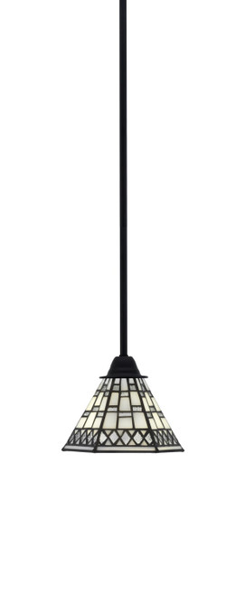 Toltec Lighting - 3401-MB-9105 - One Light Mini Pendant - Paramount - Matte Black