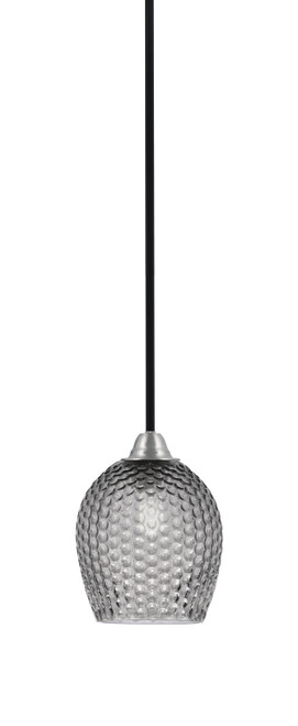 Toltec Lighting - 3401-MBBN-4902 - One Light Mini Pendant - Paramount - Matte Black & Brushed Nickel