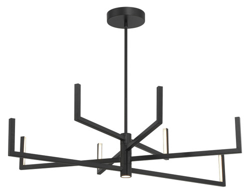 George Kovacs - P1478-66A-L - LED Chandelier - Articular - Coal Black