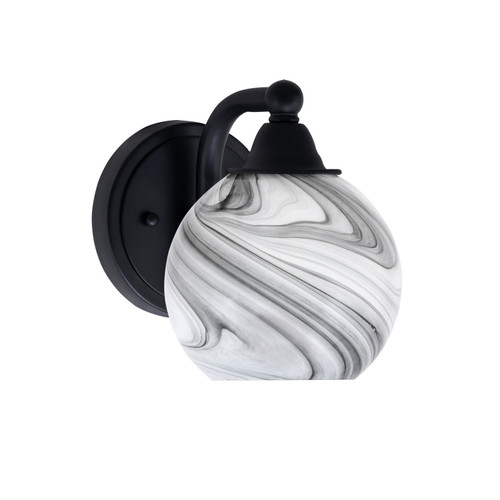 Toltec Lighting - 3421-MB-4109 - One Light Wall Sconce - Paramount - Matte Black