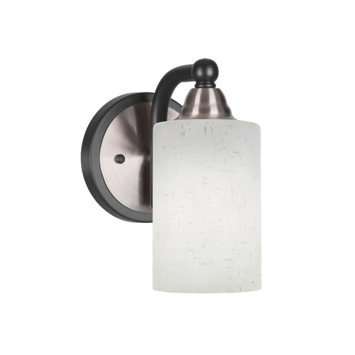 Toltec Lighting - 3421-MBBN-310 - One Light Wall Sconce - Paramount - Matte Black & Brushed Nickel