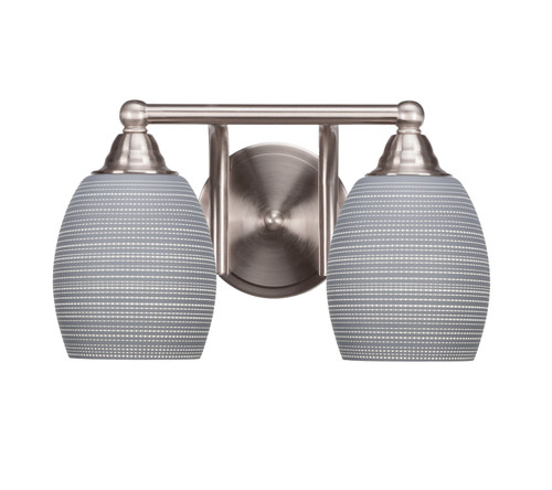 Toltec Lighting - 3422-BN-4022 - Two Light Bath Bar - Paramount - Brushed Nickel