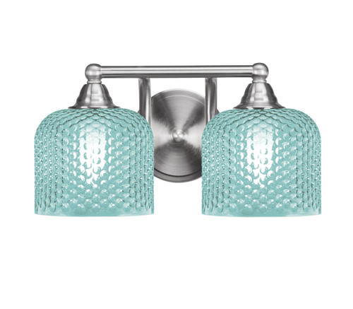 Toltec Lighting - 3422-BN-4615 - Two Light Bath Bar - Paramount - Brushed Nickel