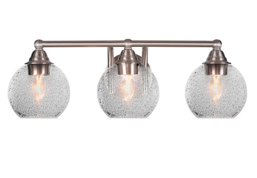 Toltec Lighting - 3423-BN-4102 - Three Light Bath Bar - Paramount - Brushed Nickel