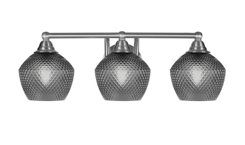 Toltec Lighting - 3423-BN-4622 - Three Light Bath Bar - Paramount - Brushed Nickel