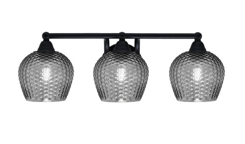 Toltec Lighting - 3423-MB-4602 - Three Light Bath Bar - Paramount - Matte Black