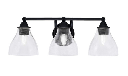 Toltec Lighting - 3423-MB-4760 - Three Light Bath Bar - Paramount - Matte Black