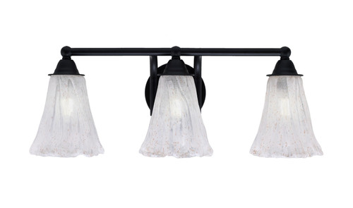 Toltec Lighting - 3423-MB-729 - Three Light Bath Bar - Paramount - Matte Black