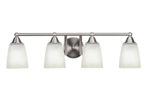 Toltec Lighting - 3424-BN-460 - Four Light Bath Bar - Paramount - Brushed Nickel