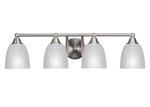 Toltec Lighting - 3424-BN-500 - Four Light Bath Bar - Paramount - Brushed Nickel