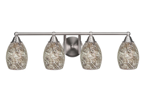 Toltec Lighting - 3424-BN-5054 - Four Light Bath Bar - Paramount - Brushed Nickel