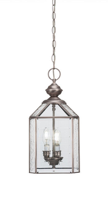 Toltec Lighting - 345-BN - Three Light Pendant - Pendant - Brushed Nickel