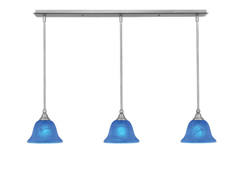 Toltec Lighting - 36-BN-4155 - Three Light Linear Pendalier - Any - Brushed Nickel
