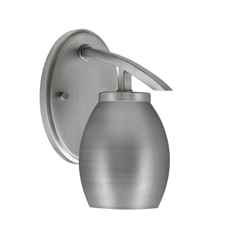 Toltec Lighting - 3720-GP-426-GP - One Light Wall Sconce - Kurve - Graphite