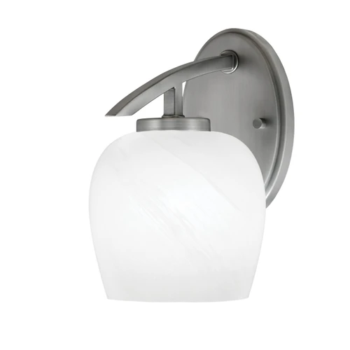 Toltec Lighting - 3720-GP-4811 - One Light Wall Sconce - Kurve - Graphite