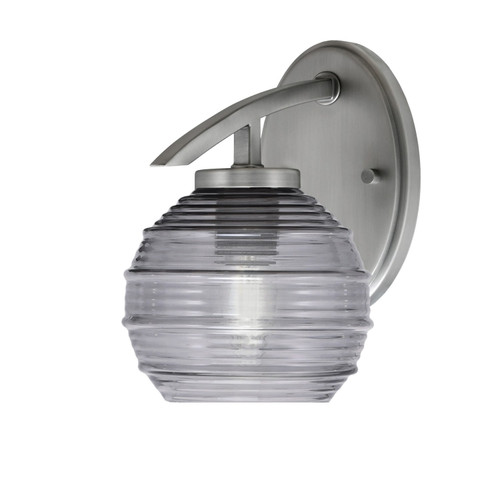 Toltec Lighting - 3720-GP-5112 - One Light Wall Sconce - Kurve - Graphite