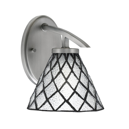 Toltec Lighting - 3720-GP-9185 - One Light Wall Sconce - Kurve - Graphite