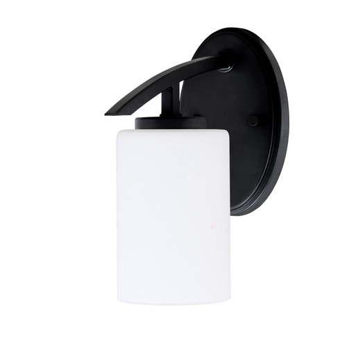 Toltec Lighting - 3720-MB-310 - One Light Wall Sconce - Kurve - Matte Black