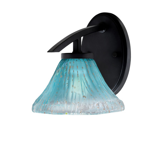 Toltec Lighting - 3720-MB-458 - One Light Wall Sconce - Kurve - Matte Black